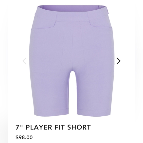 Dunning Golf Pants - DUNNING GOLF - 7" Player Fit Short - ALLIUM LAVENDER